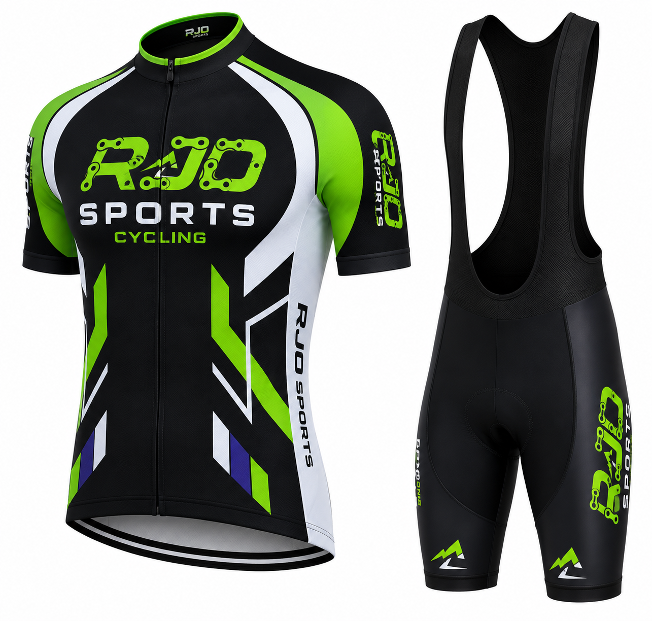 RJO Original Cycling Jersey & Bib Shorts Set 03 – product image 1