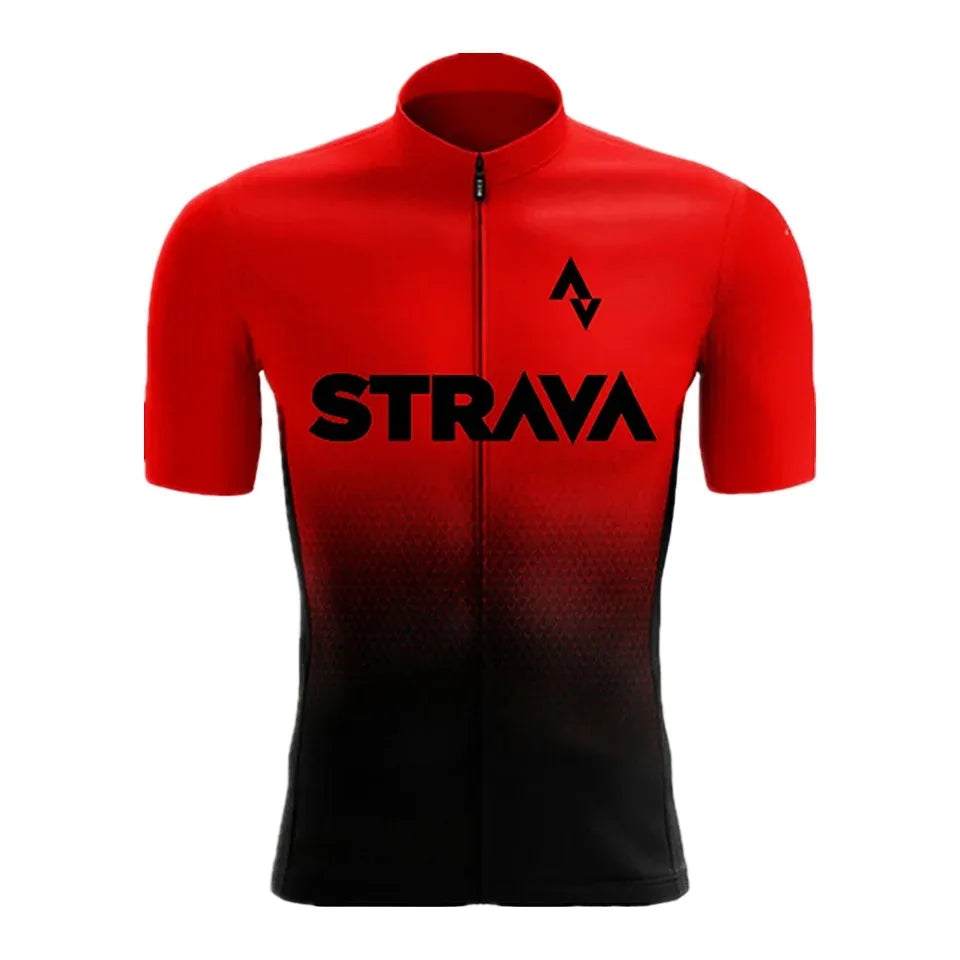 Men's Reflective Short-Sleeve Cycling Jersey