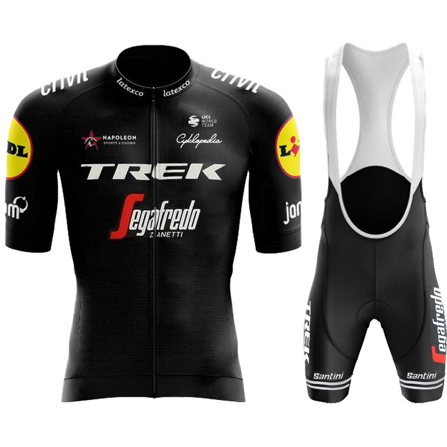 TREK Quick Dry Breathable Cycling Jersey Set