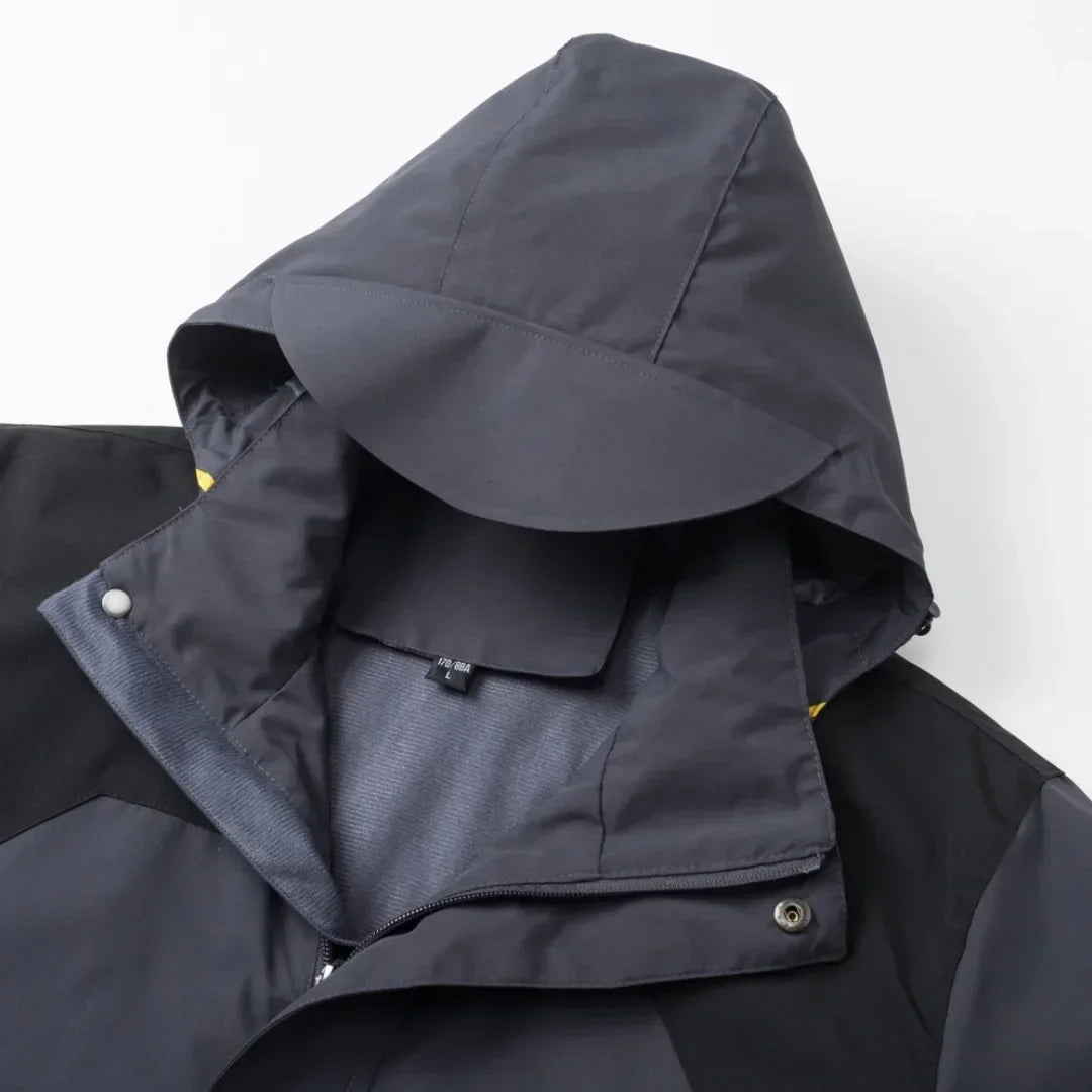 Soft Shell Hooded Windproof Rainproof Cycling Jacket