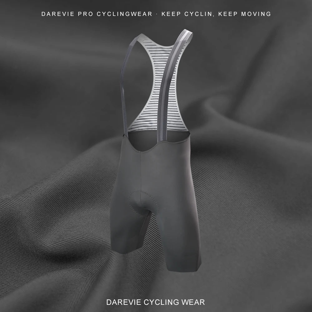DAREVIE Seamless 6-Hour Padded Cycling Bib Shorts