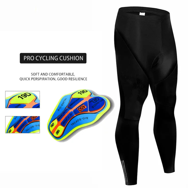Reflective Long Sleeve Cycling Set