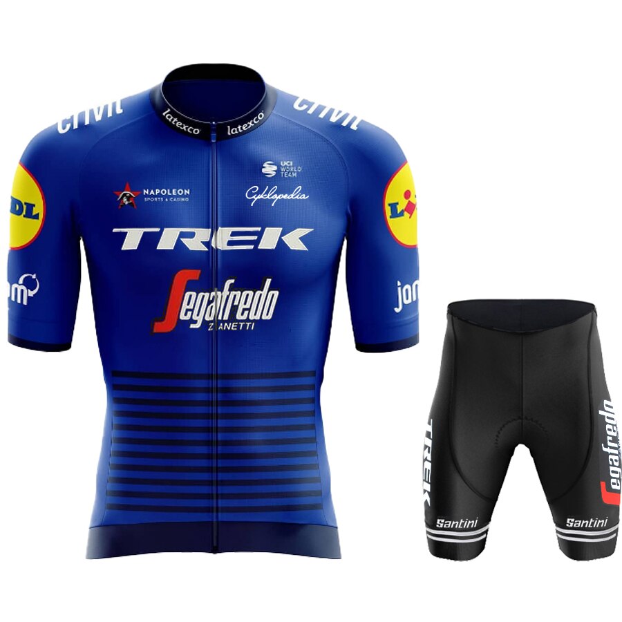 TREK Quick Dry Breathable Cycling Jersey Set