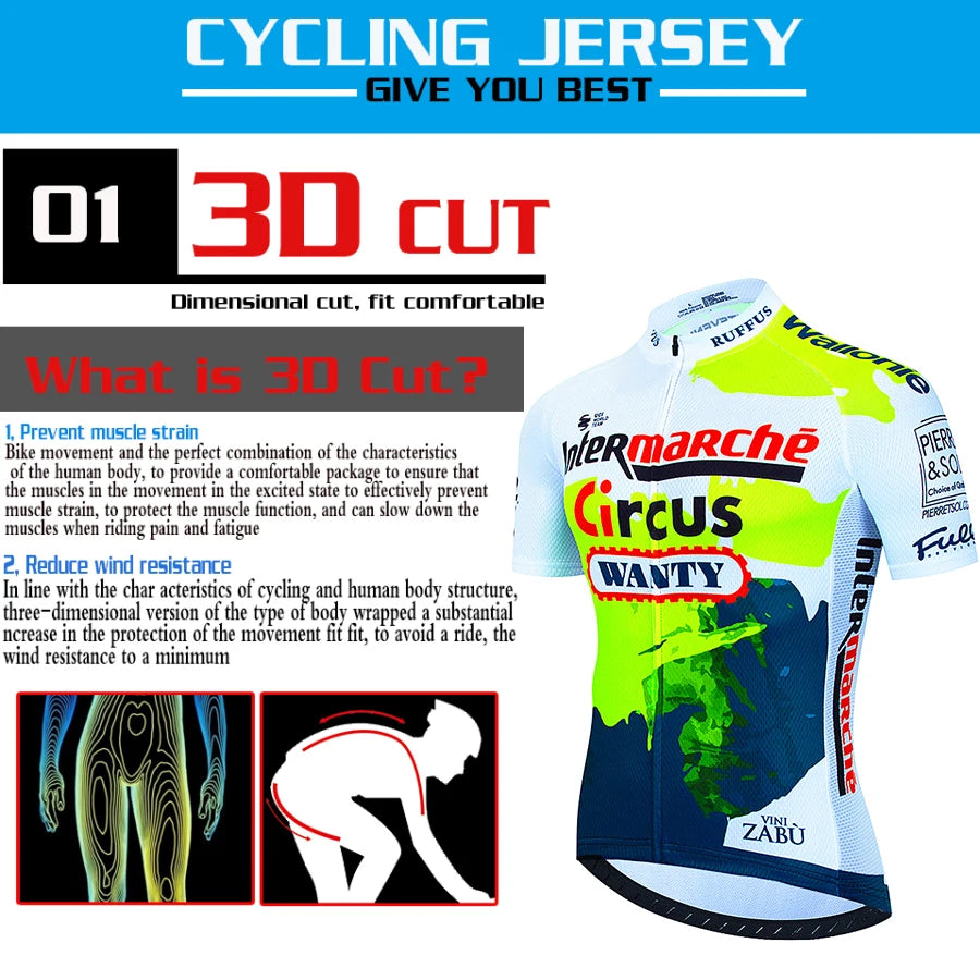 Circus Wanty Team Short Sleeve Set