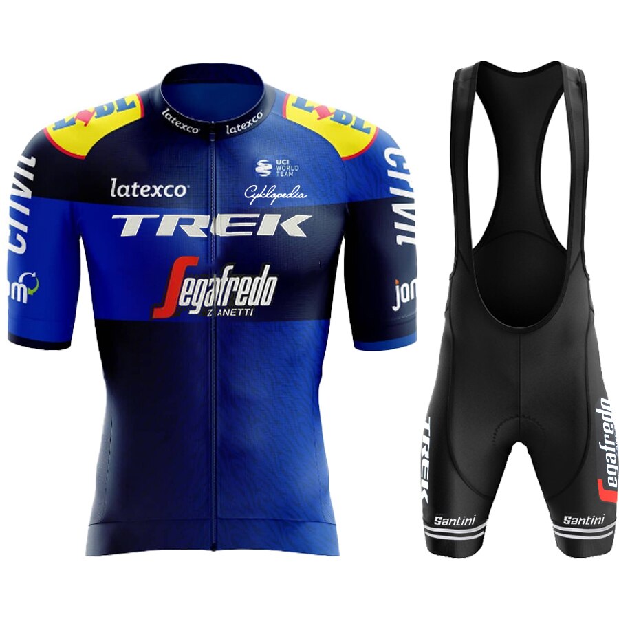 TREK Quick Dry Breathable Cycling Jersey Set