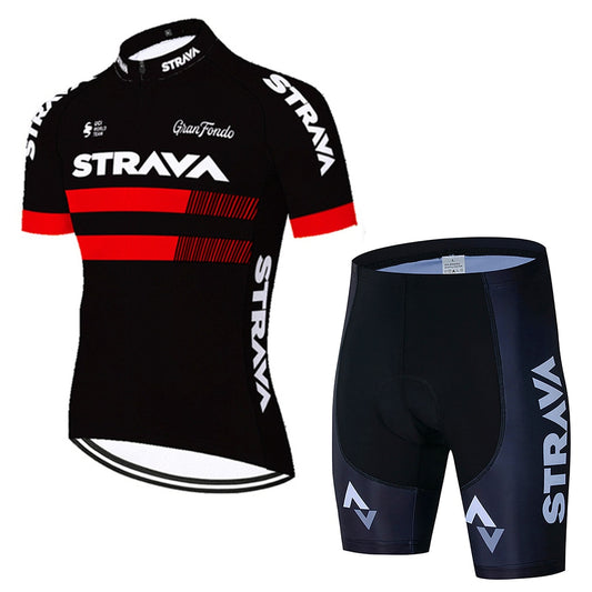 Strava Pro Team Bicycle Clothing Set