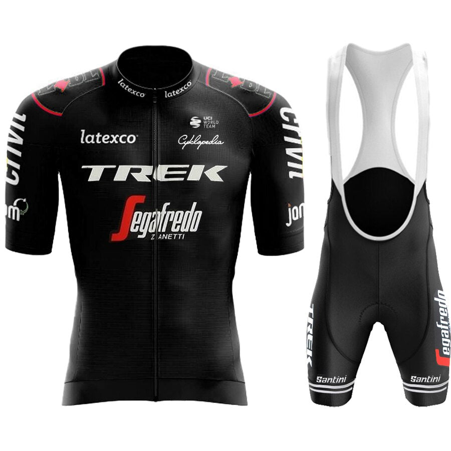 TREK Quick Dry Breathable Cycling Jersey Set