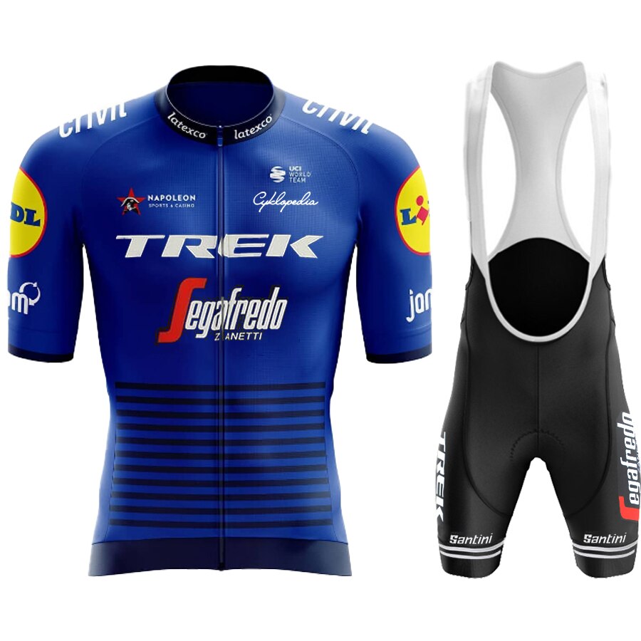 TREK Quick Dry Breathable Cycling Jersey Set
