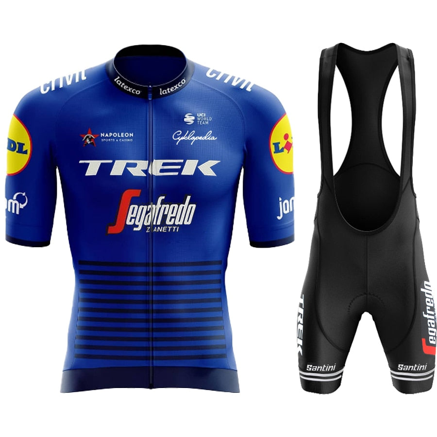 TREK Quick Dry Breathable Cycling Jersey Set