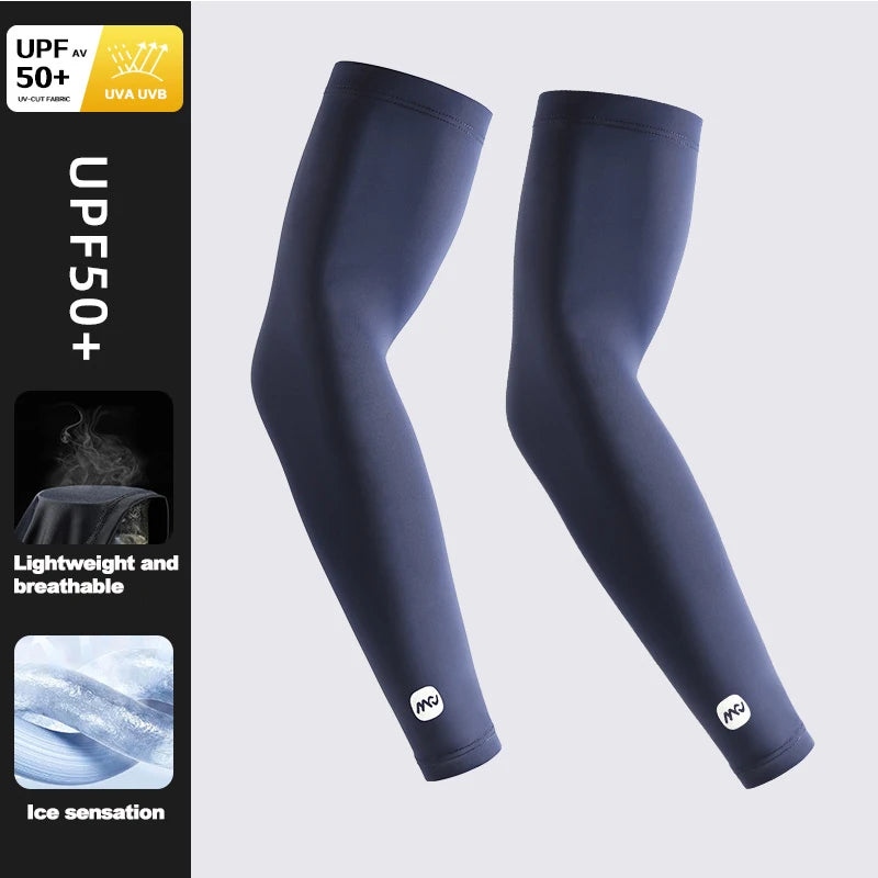 Cooling UV-Protective Compression Arm Sleeves