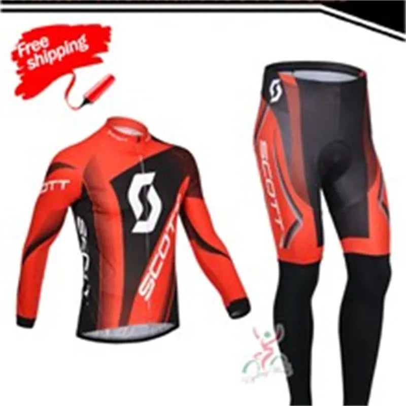SCOTT Cycling Long Sleeve Set