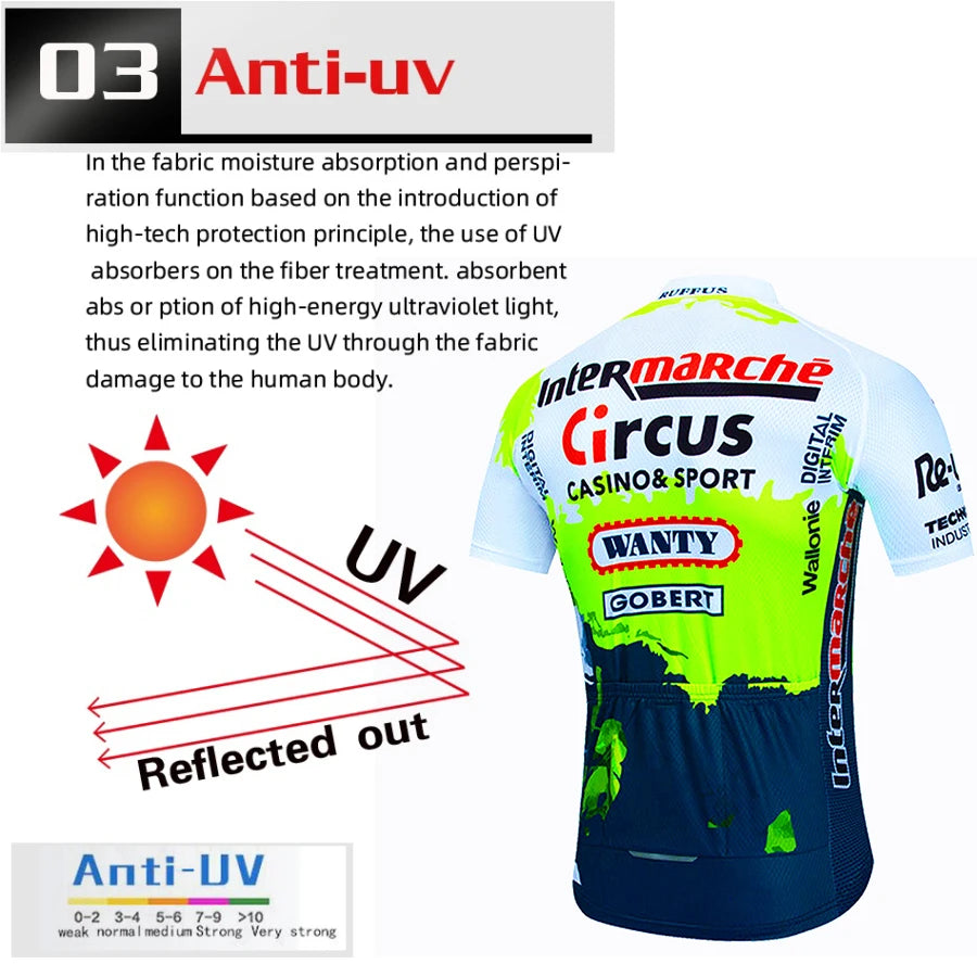 Circus Wanty Team Short Sleeve Set