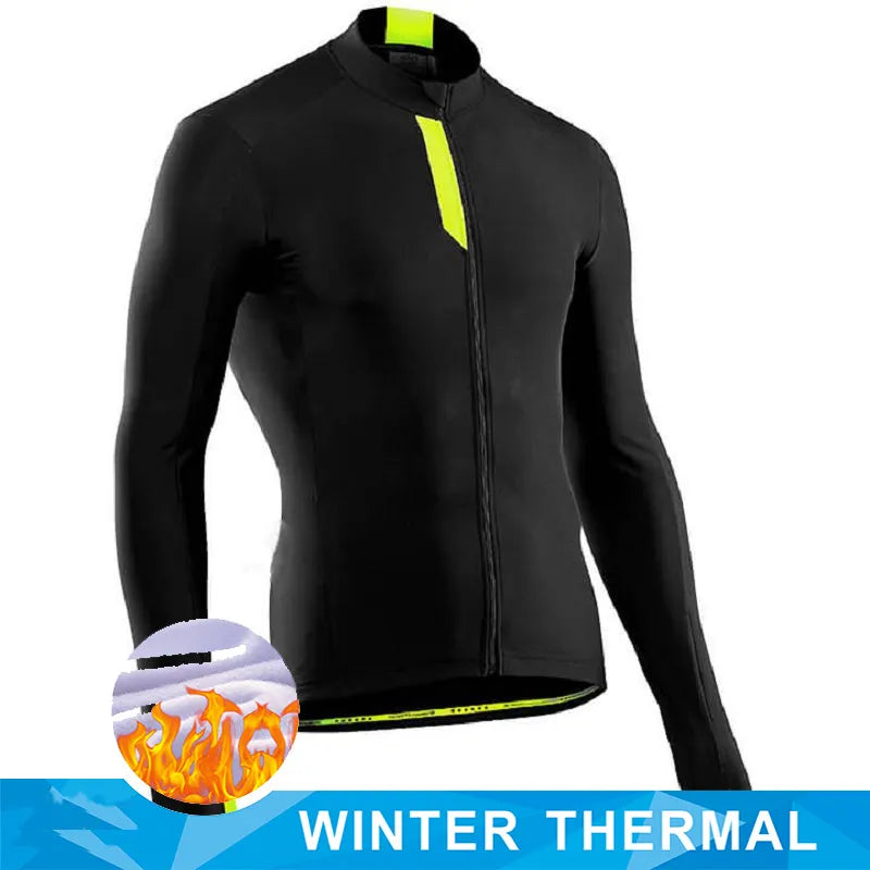 Thermal Fleece Cycling Long Sleeve Set