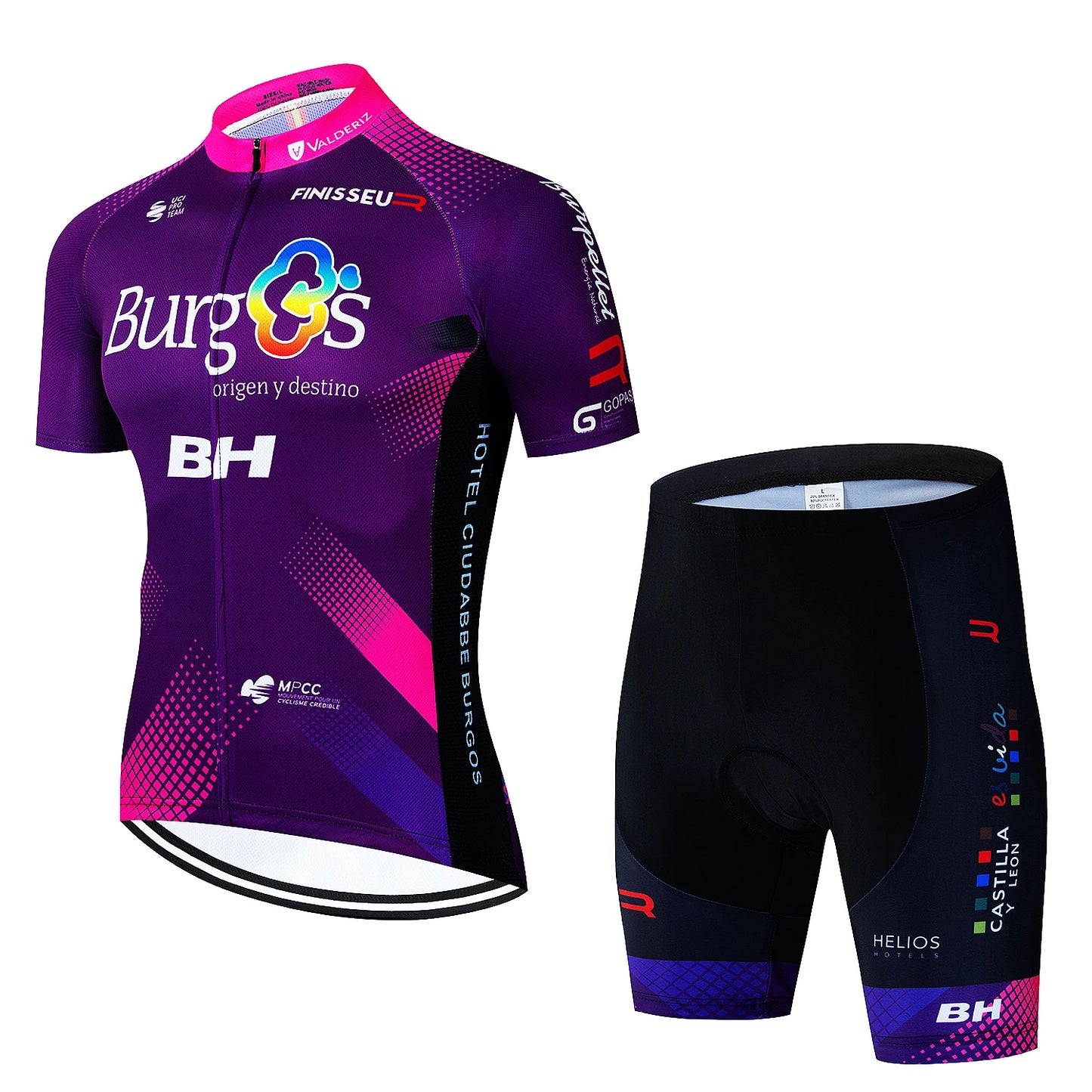BH Pro Team-Inspired Men's Cycling Jersey Set