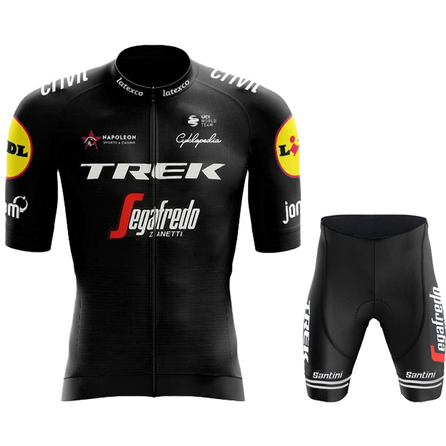 TREK Quick Dry Breathable Cycling Jersey Set