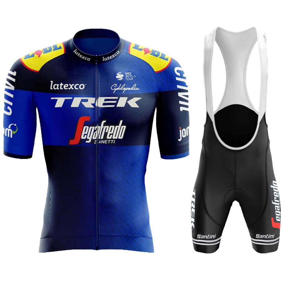 TREK Quick Dry Breathable Cycling Jersey Set