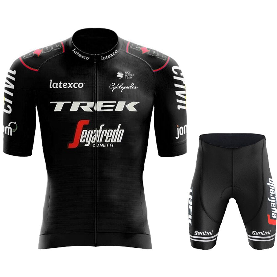 TREK Quick Dry Breathable Cycling Jersey Set