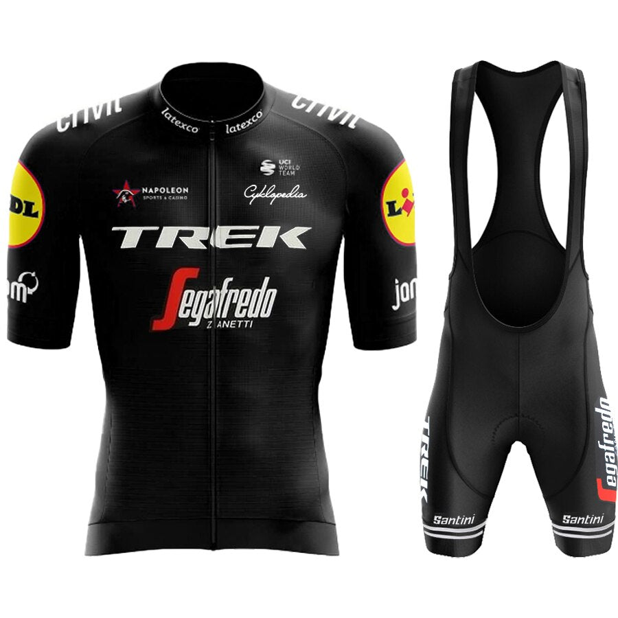 TREK Quick Dry Breathable Cycling Jersey Set