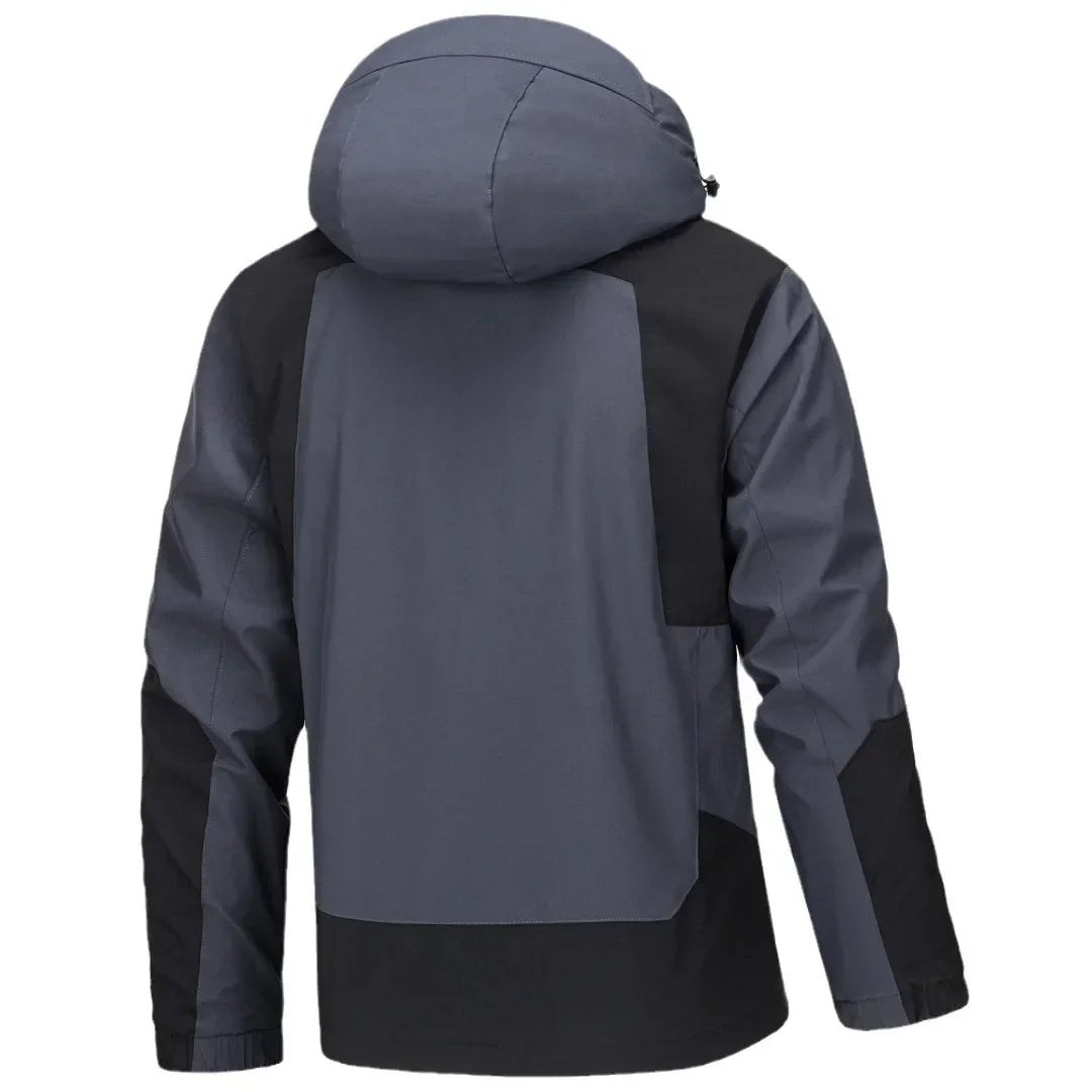 Soft Shell Hooded Windproof Rainproof Cycling Jacket