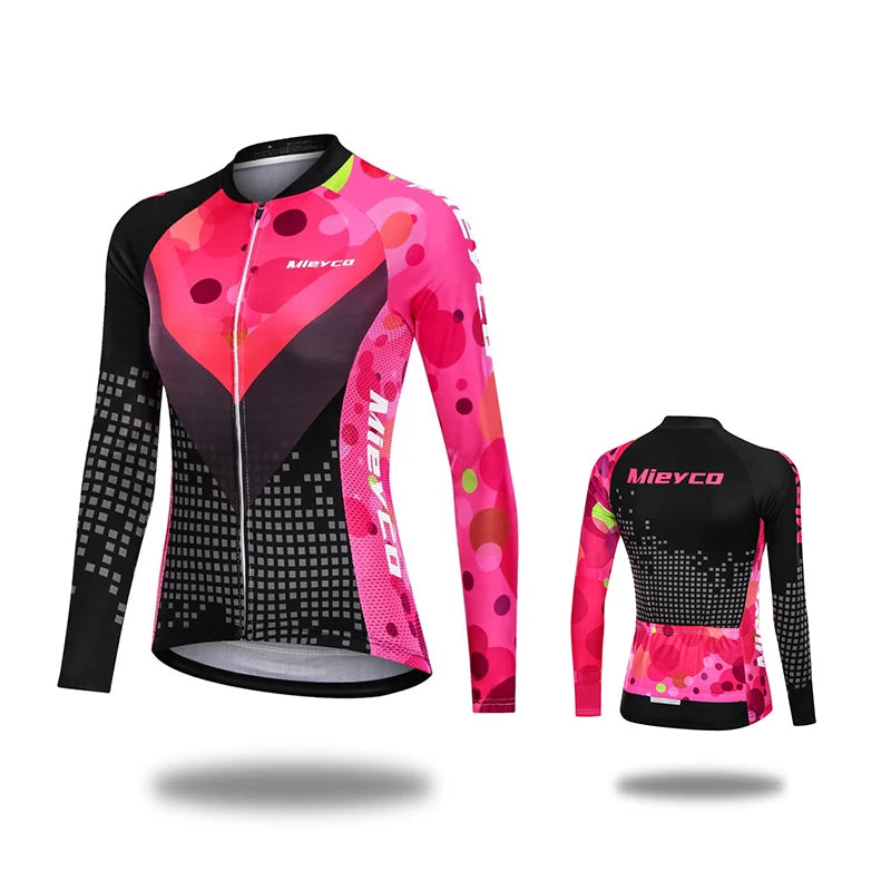 Women's Lightweight Long-Sleeve Cycling Jersey