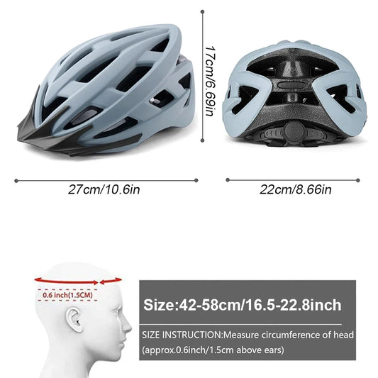 Adjustable Adult Road & MTB Cycling Helmet