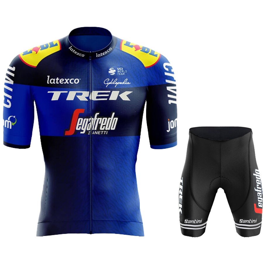 TREK Quick Dry Breathable Cycling Jersey Set