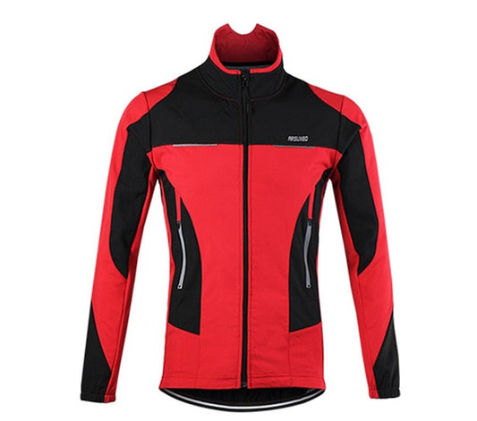 ARSUXEO Fleece Thermal Cycling Jacket