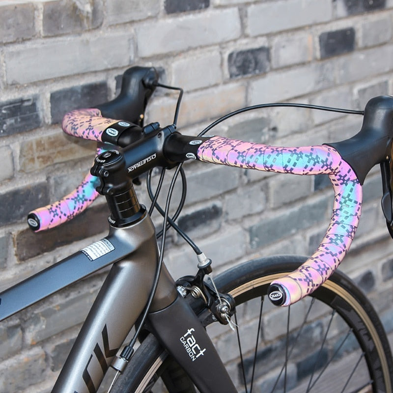 Noctilucent Speed Light Reflective Dazzle Cycling Bar Tape