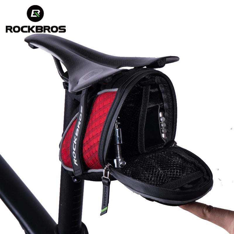 ROCKBROS Bike Bag 3D Shell Rainproof Saddle Bag