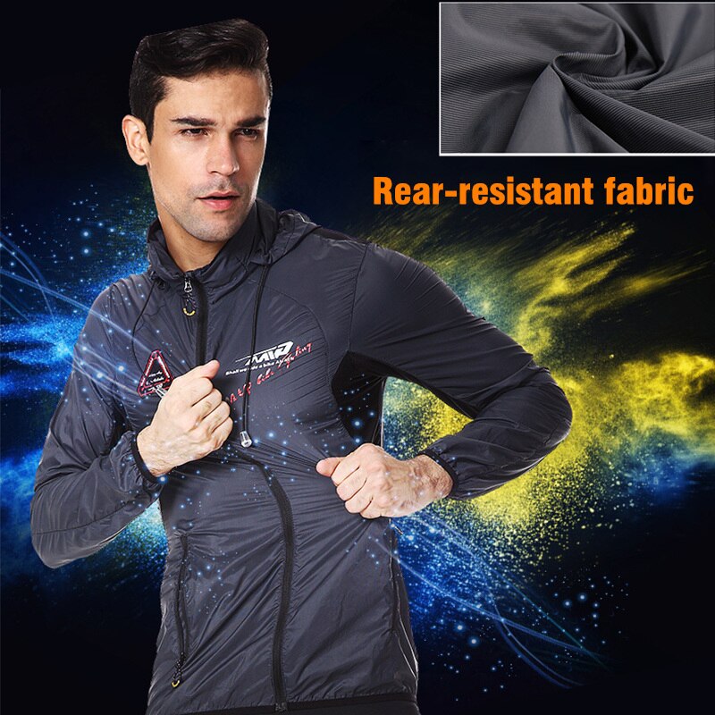 Ultra-light Hooded Bicycle Windproof Jacket