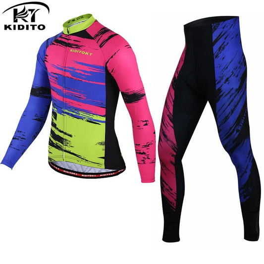 Thermal Fleece KIDITOKT Pro Cycling Set