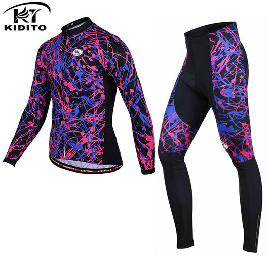 Thermal KIDITOKT Winter Pro Cycling Jersey Set