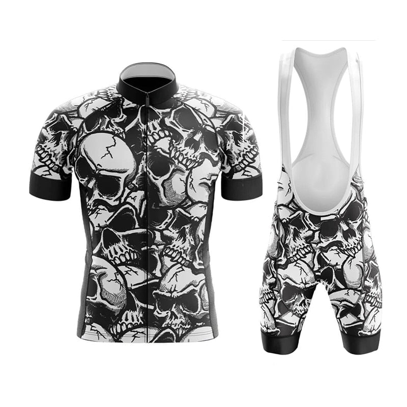 Skull Pattern Jerseys D48