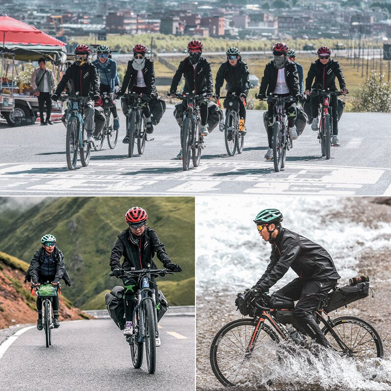 ROCKBROS Winter Reflective Waterproof Cycling Jacket
