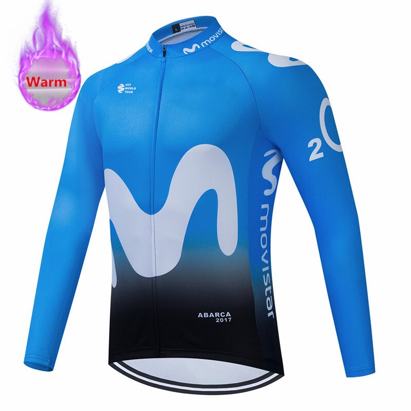 Movistar Pro Team Winter Thermal Cycling Set