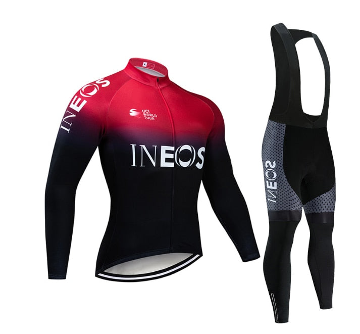 Alpha Long sleeve cycling jersey suit