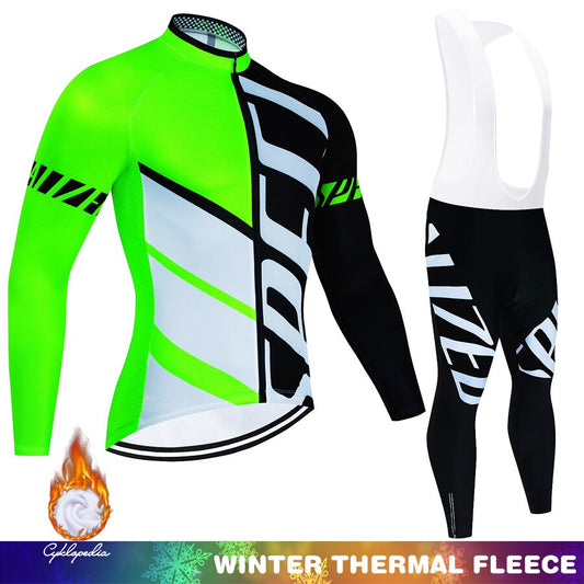 Thermal Fleece Cycling Jersey Set F59