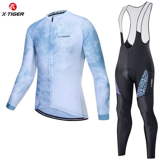 X-TIGER Men Quick Dry Male Cycling Set