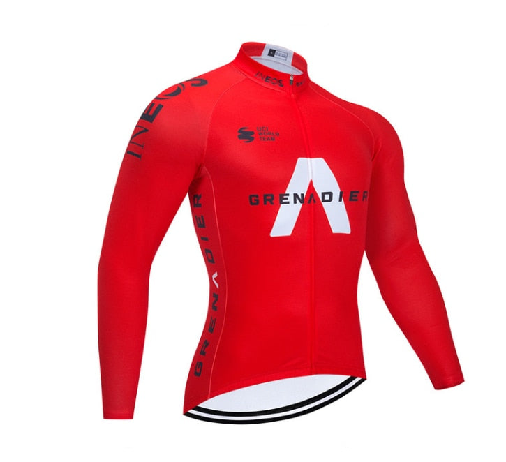 Alpha Long sleeve cycling jersey suit