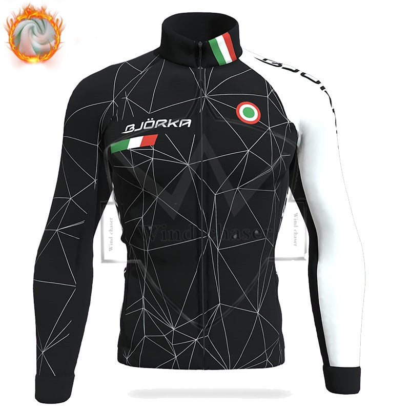 Ralvpha thermal fleece Cycling set
