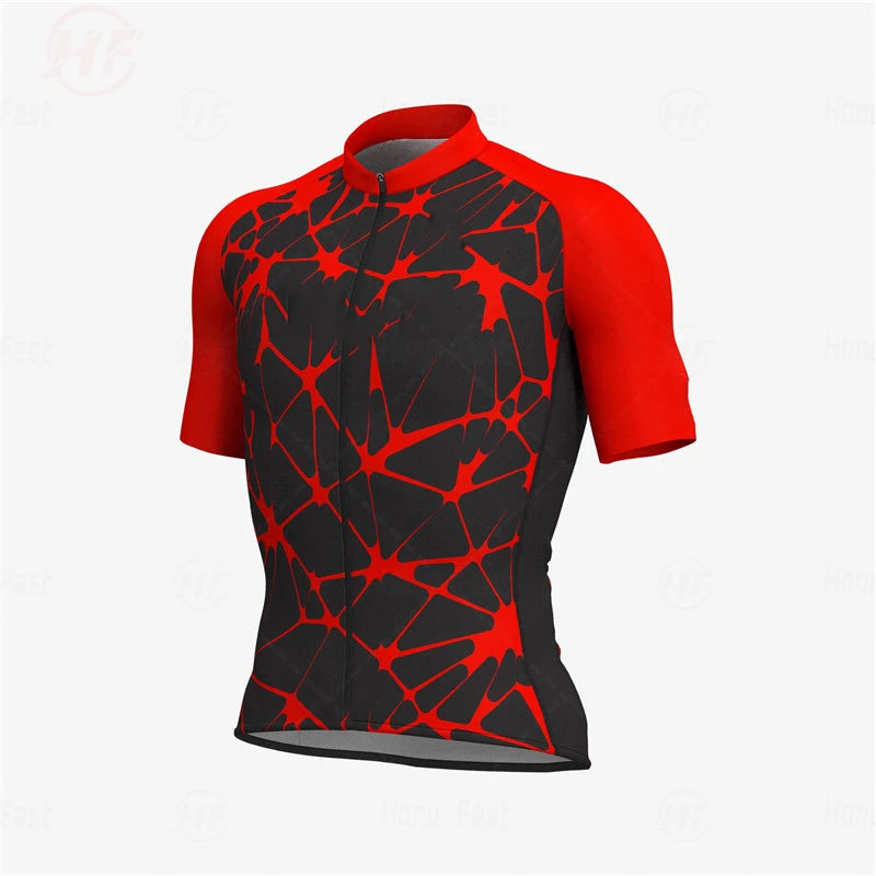 Men's Camouflage Cycling Jersey & Bib Shorts Set
