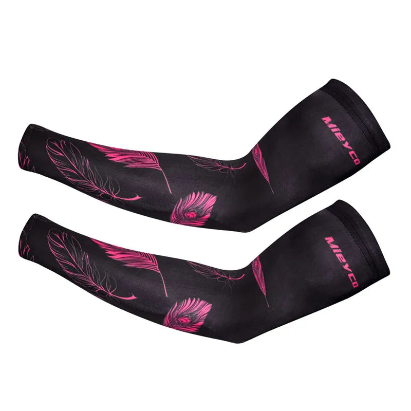 Quick-Dry UV-Protective Cycling Arm Sleeves