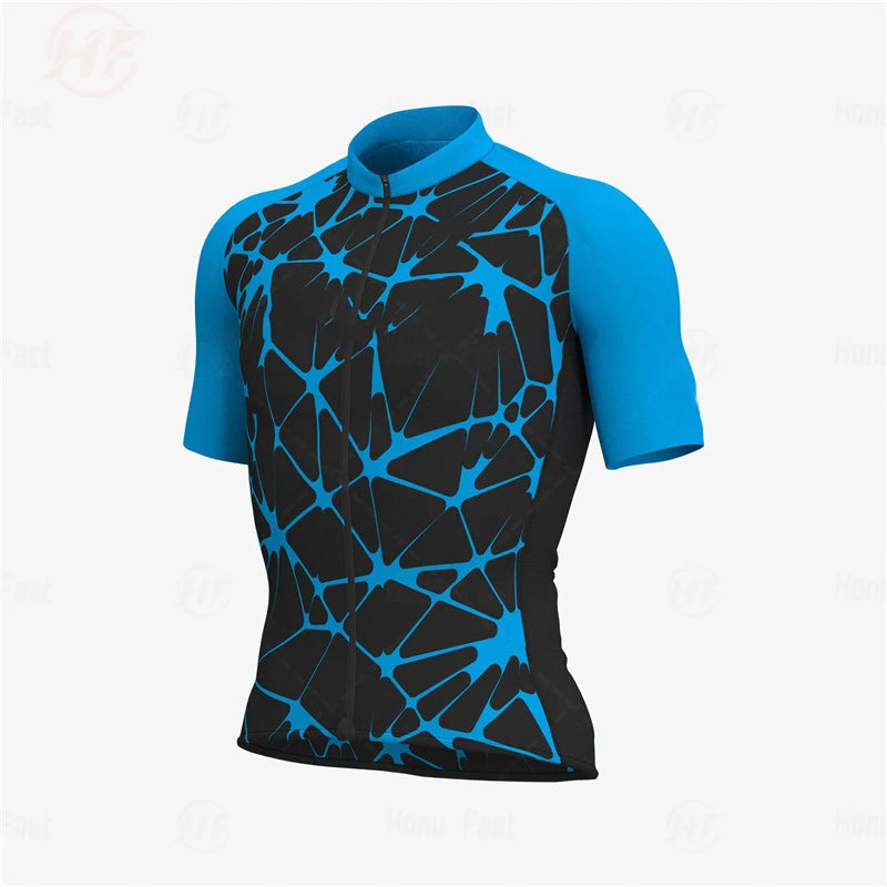 Men's Camouflage Cycling Jersey & Bib Shorts Set