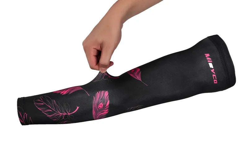 Quick-Dry UV-Protective Cycling Arm Sleeves