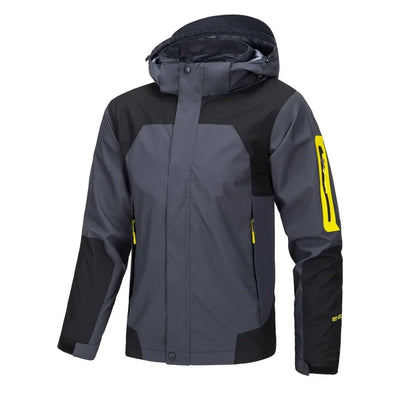Soft Shell Hooded Windproof Rainproof Cycling Jacket