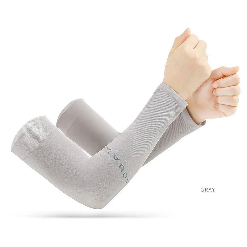 UV-Protective Cycling Arm Sleeves with Hand Covers