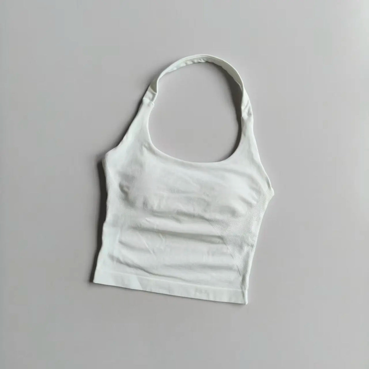 Seamless Cross-Back High-Support Sports Bra
