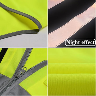 Reflective Safety Vest High Visibility Cycling Wear