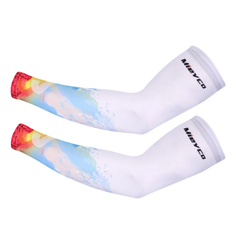 Quick-Dry UV-Protective Cycling Arm Sleeves