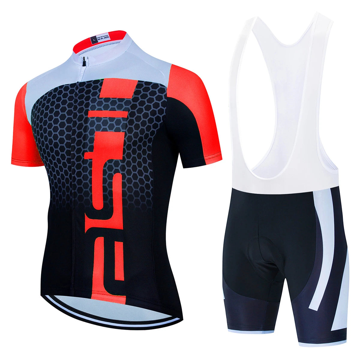 Men's Yellow & Black Summer Cycling Kit